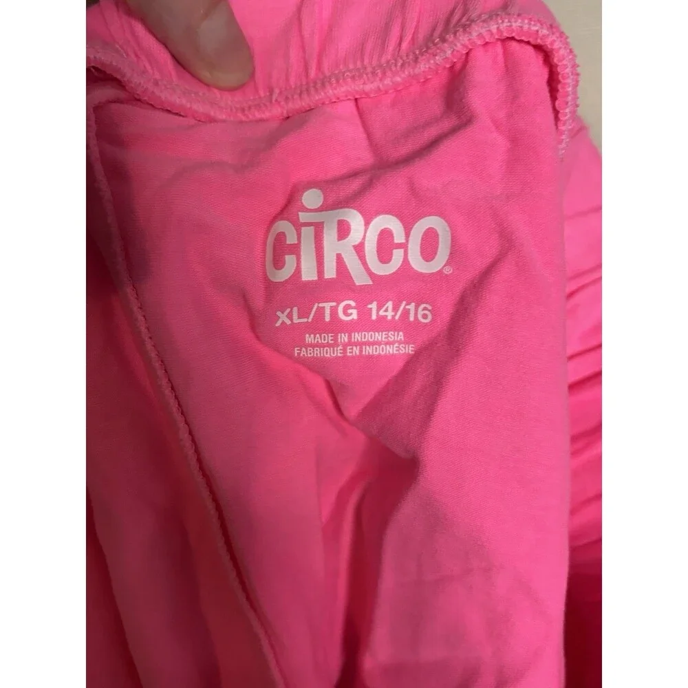 New Girls Hot Pink Cotton Skorts Scooter Circo Pockets XL 14/16